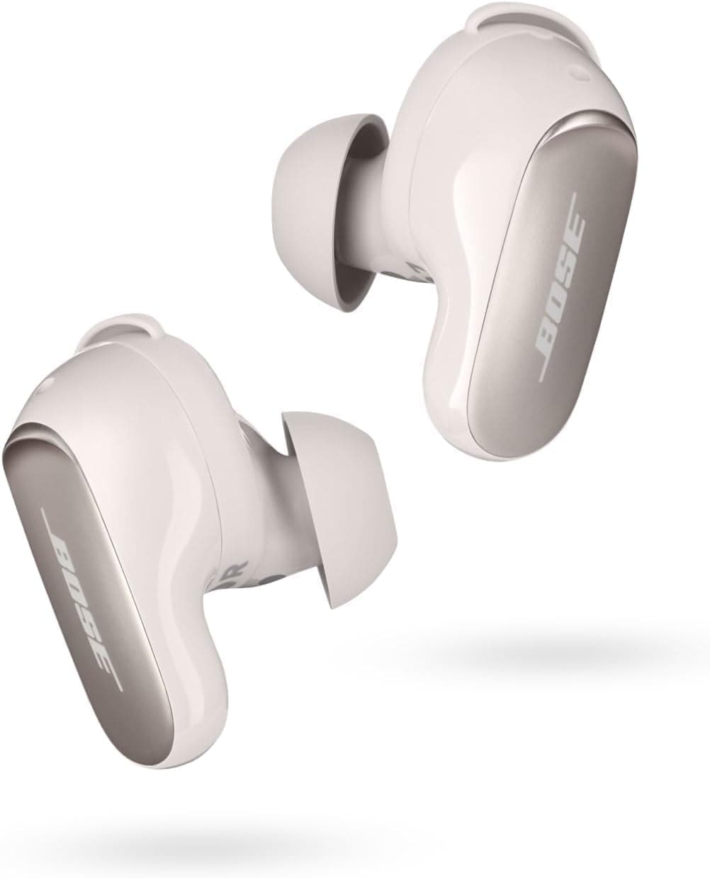 Bose QuietComfort Ultra Earbuds Auricolari con Cancellazione Attiva del Rumore e Suono Immersivo, Earbuds Bluetooth Noise Cancelling, Bianco Fumo