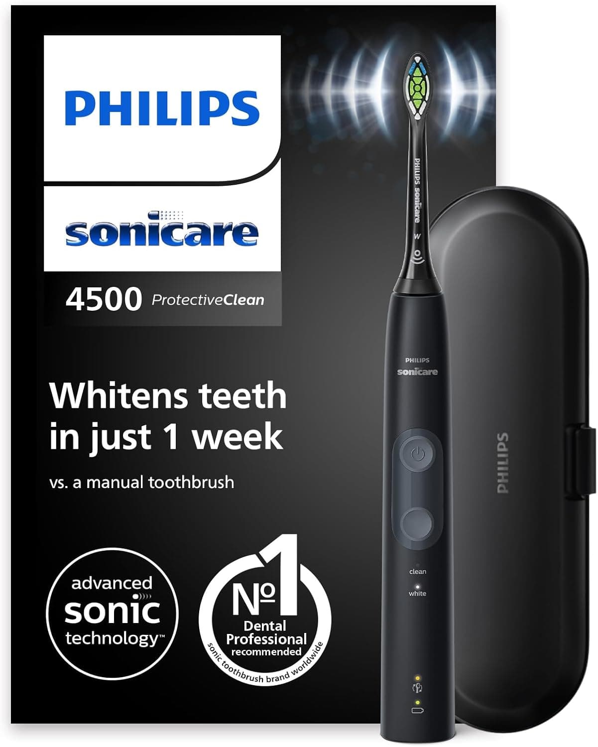 Philips Sonicare ProtectiveClean 4500 spazzolino elettrico